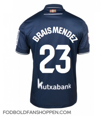 Real Sociedad Brais Mendez #23 Udebanetrøje 2023-24 Kortærmet